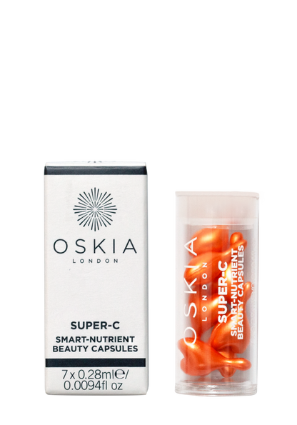 Super C Beauty Capsules Travel Size - contains 7 capsules.