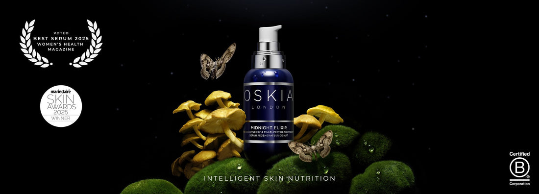 OSKIA Midnight Elixir — night-time skincare formulated to work with your circadian rhythm