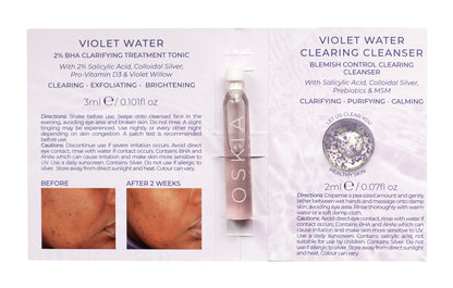 Violet Water Duo Sample